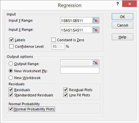 mulitp;e regression analysis using excel for mac